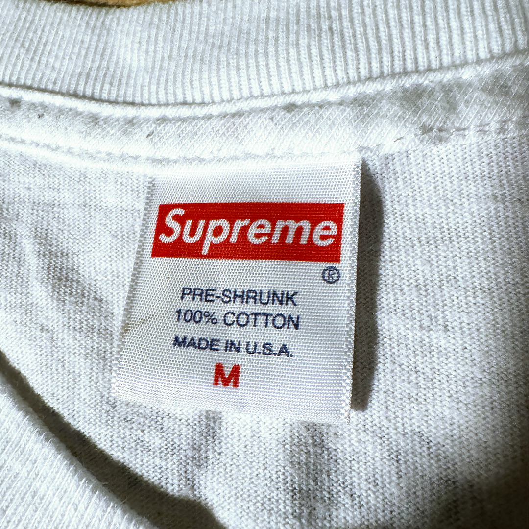 Supreme x Mike Kelley The Empire State Building White Tee (M)