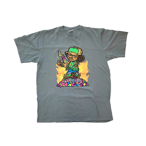 Supreme Molotov Blue Tee (M)