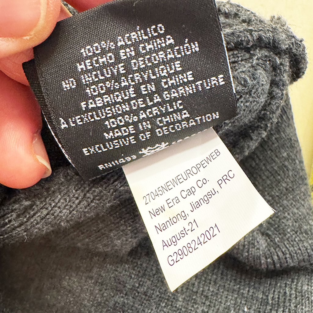 Supreme x New Era Box Logo Grey Beanie (One Size)