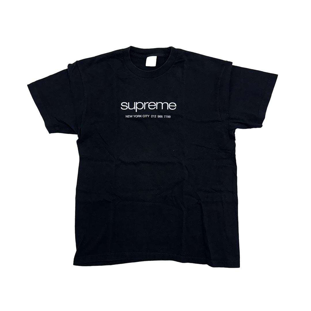 Supreme Shop NYC Black Tee (M)