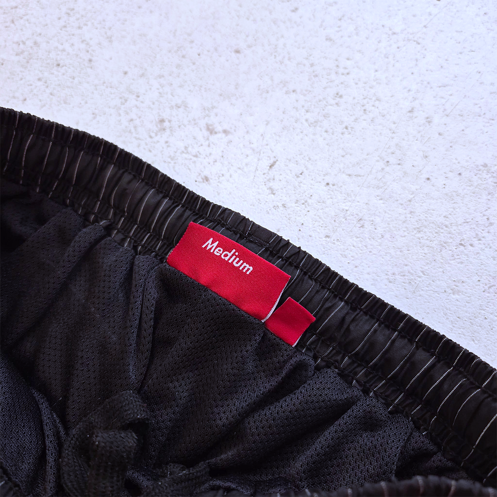 Supreme Reflective Pinstripe Track Pants Black (M)