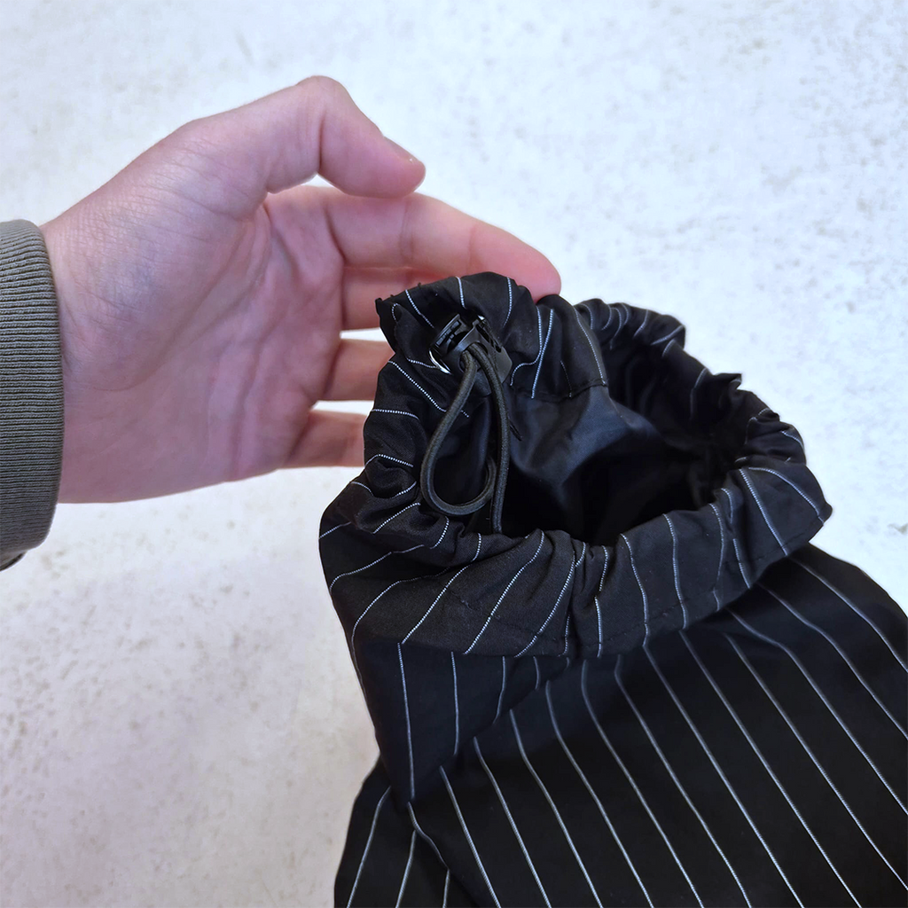 Supreme Reflective Pinstripe Track Pants Black (M)
