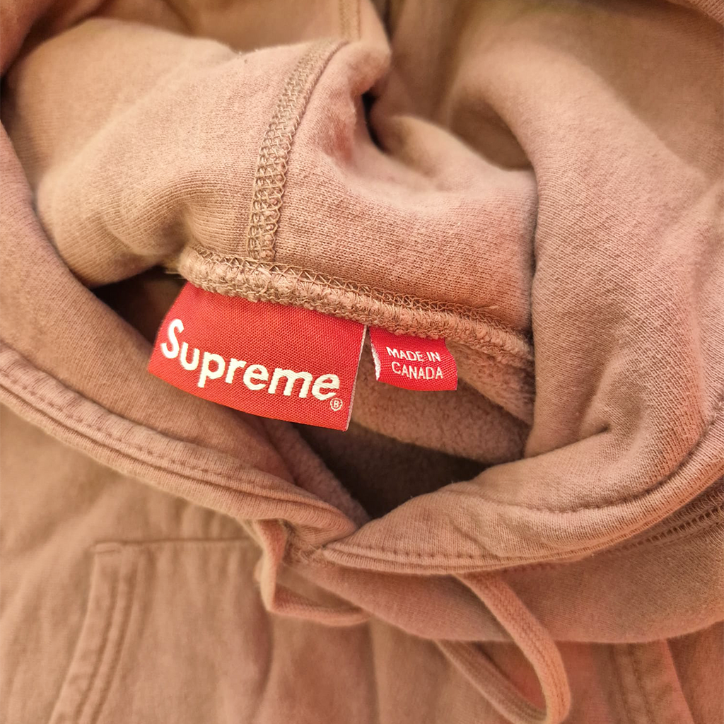 Supreme Gradient Sleeve Pink Hoodie (M)