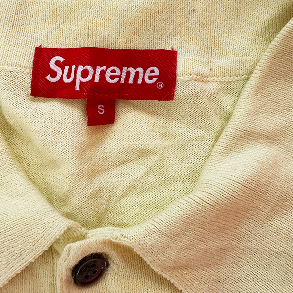 Supreme S Piqué Yellow S/S Polo (S)