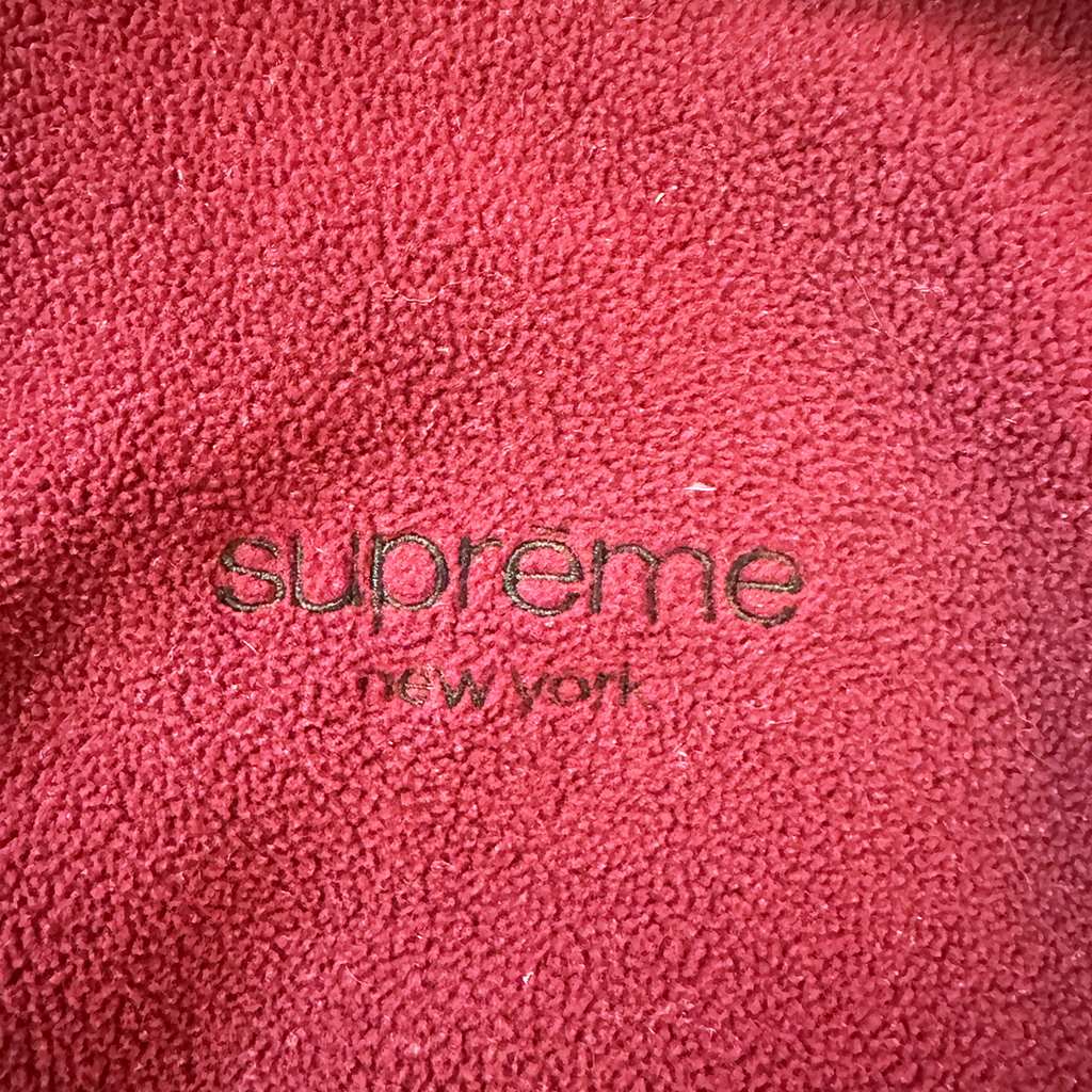 Supreme Polartec Color Blocked Half Snap Fleece Sweater (L)