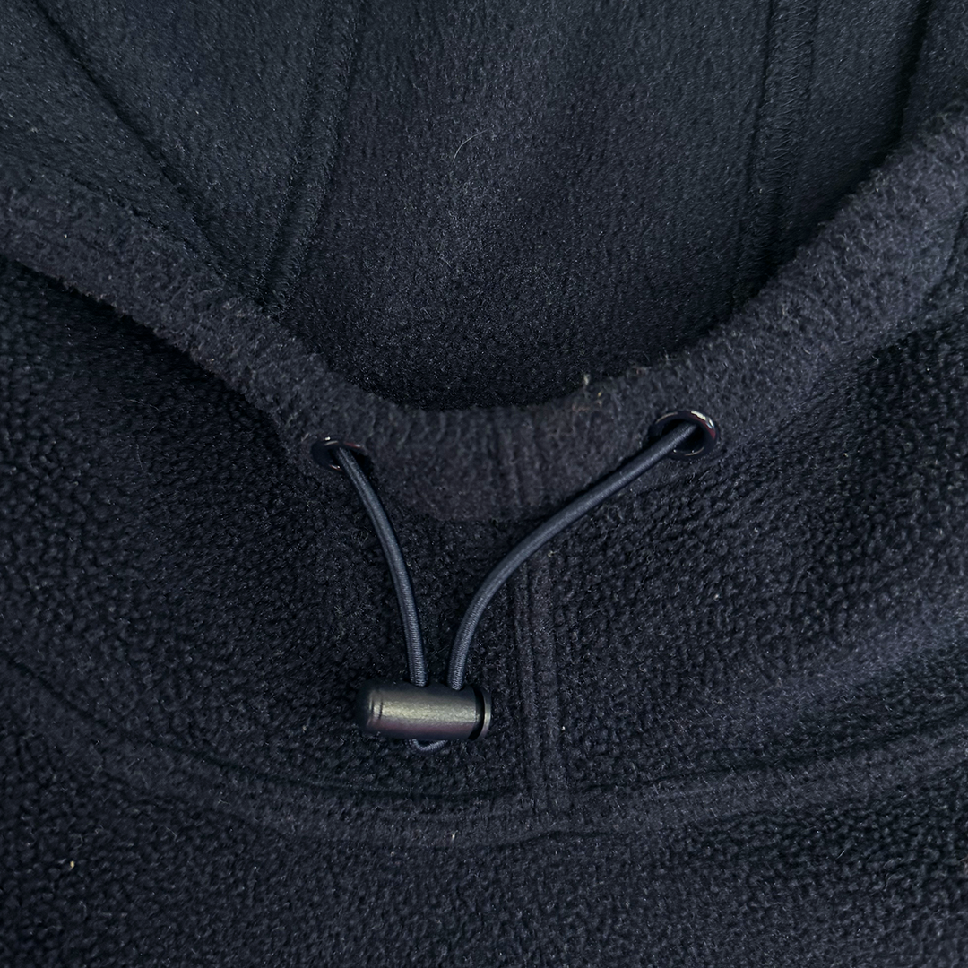 Supreme Polartec Navy Hooded Sweatshirt (XL)