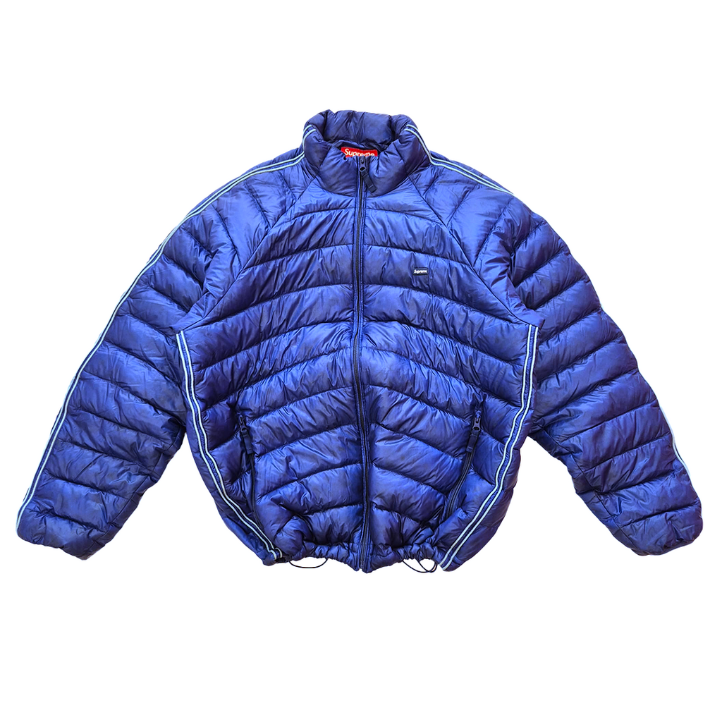 Supreme Royal Blue Micro Down Puffer Jacket (L)