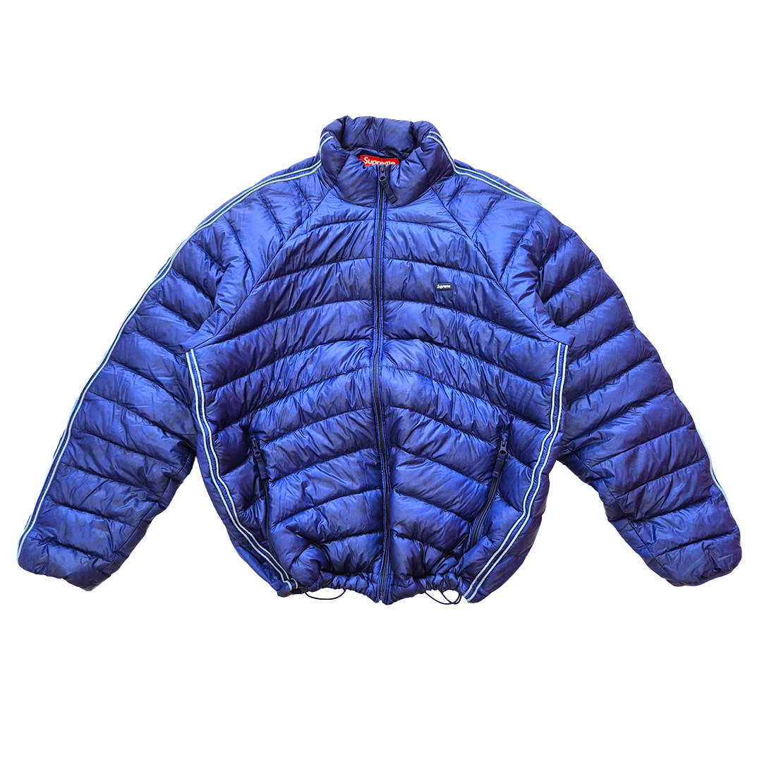 Supreme Royal Blue Micro Down Puffer Jacket (L)
