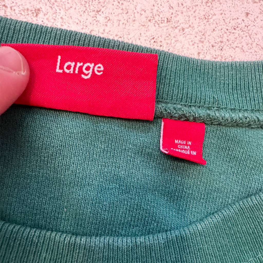 Supreme Reverse Green Crewneck Sweater (L)