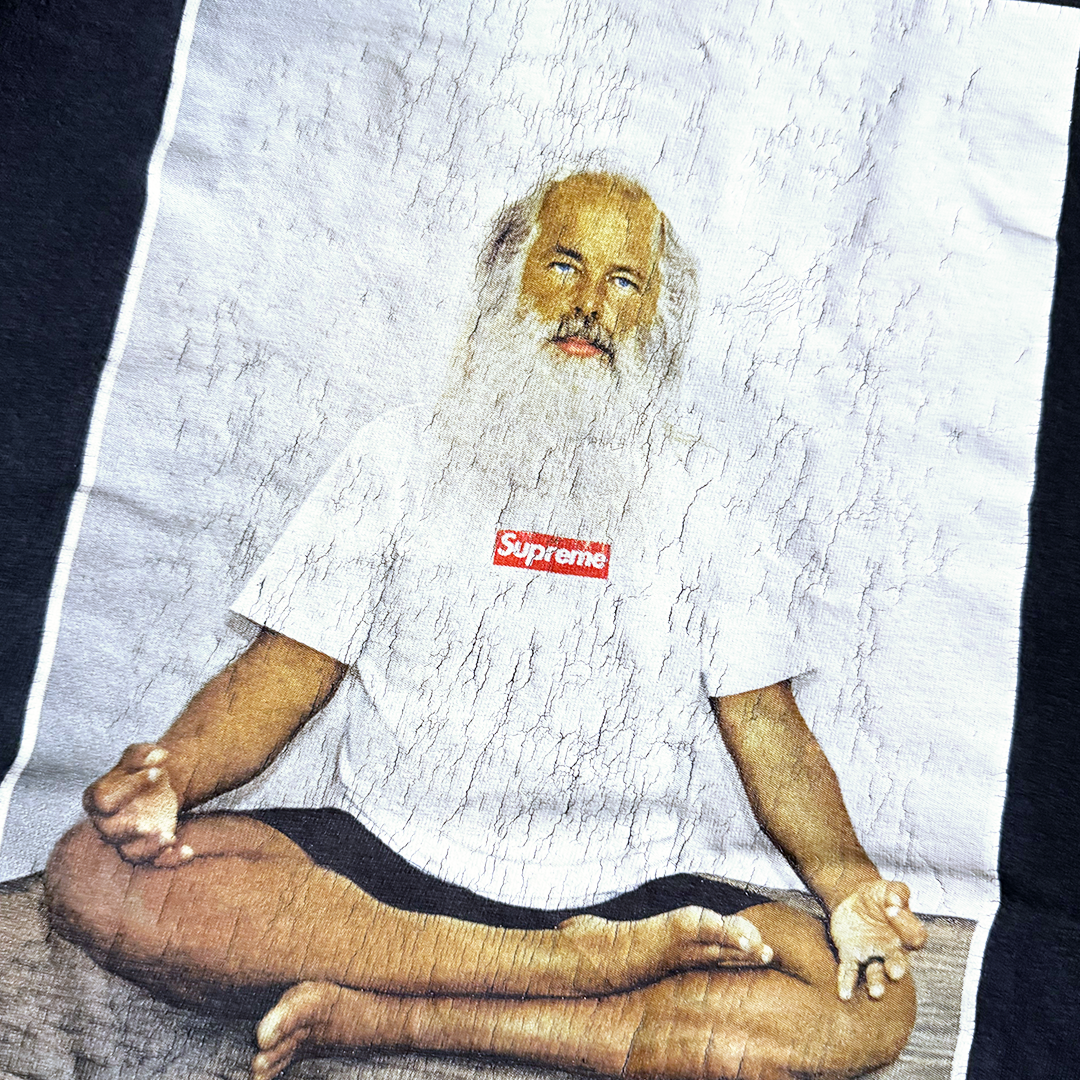 Supreme x Rick Rubin Navy Tee (L)