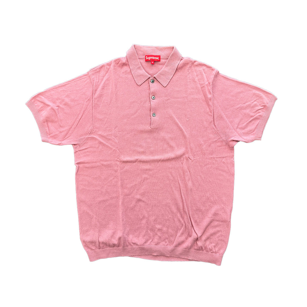 Supreme Salmon Knit Polo (M)