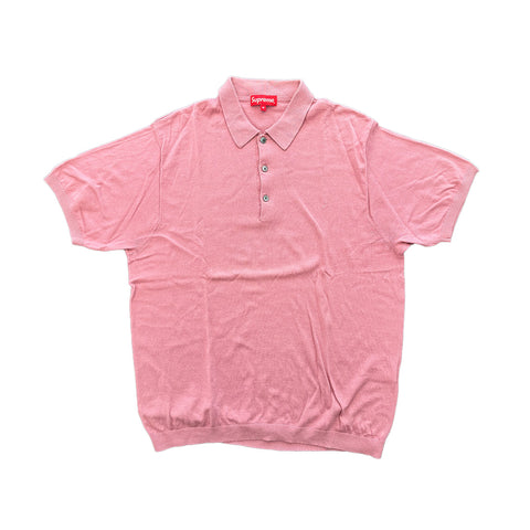 Supreme Salmon Knit Polo