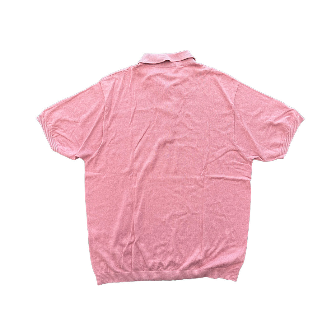 Supreme Salmon Knit Polo (M)