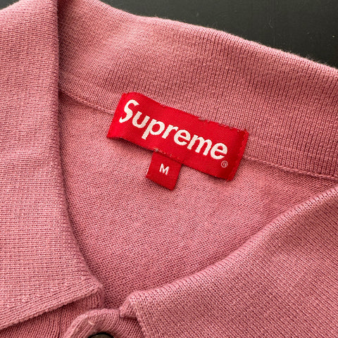 Supreme Salmon Knit Polo