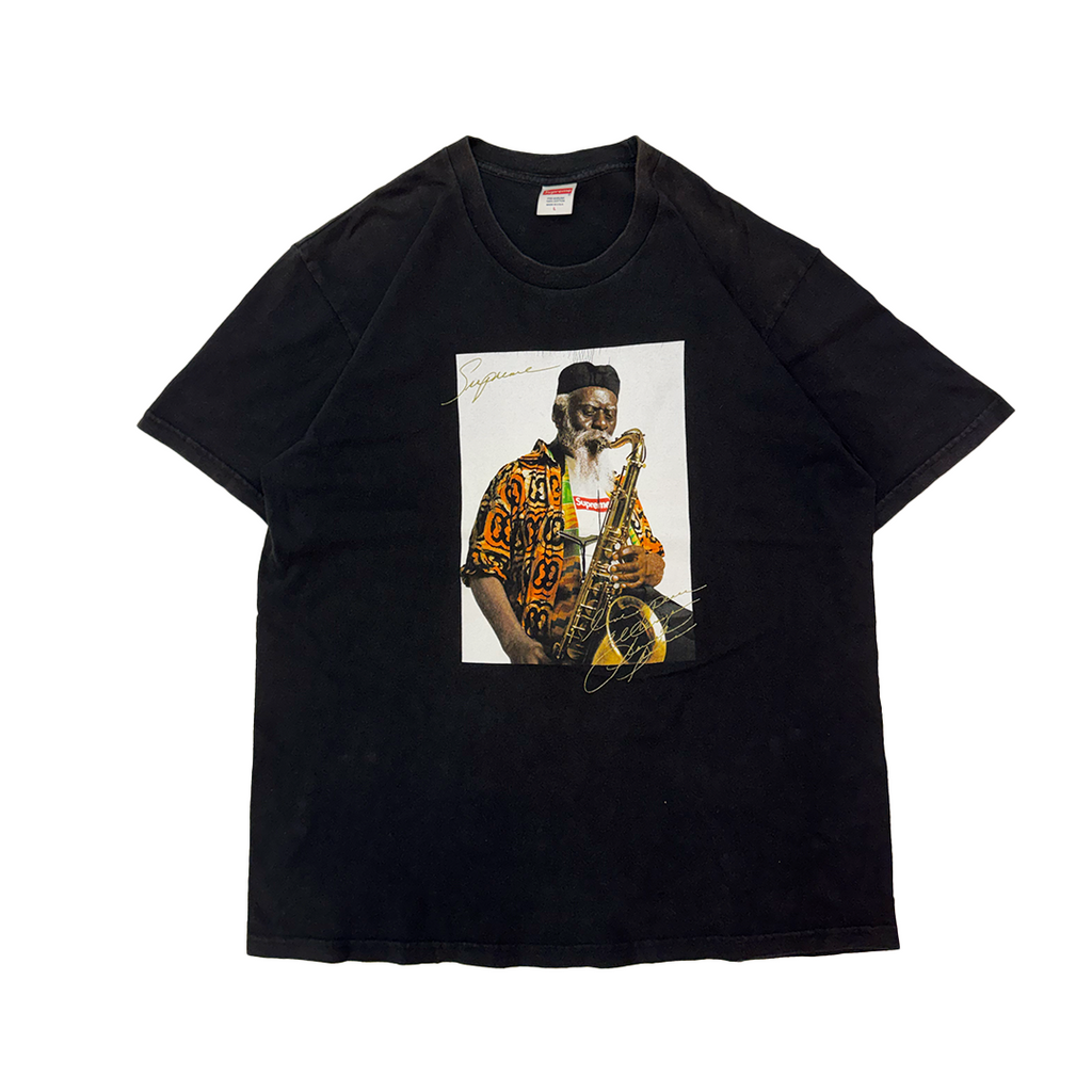 Supreme Pharoah Sanders Photo Black Tee (L)