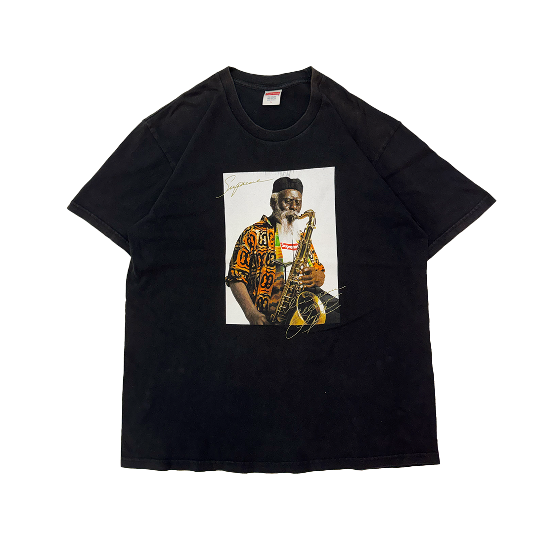 Supreme Pharoah Sanders Photo Black Tee (L)