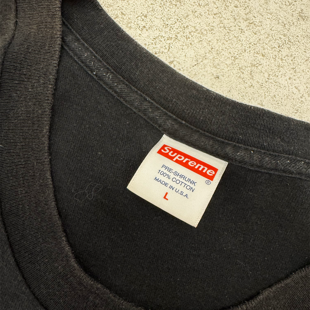 Supreme Pharoah Sanders Photo Black Tee (L)