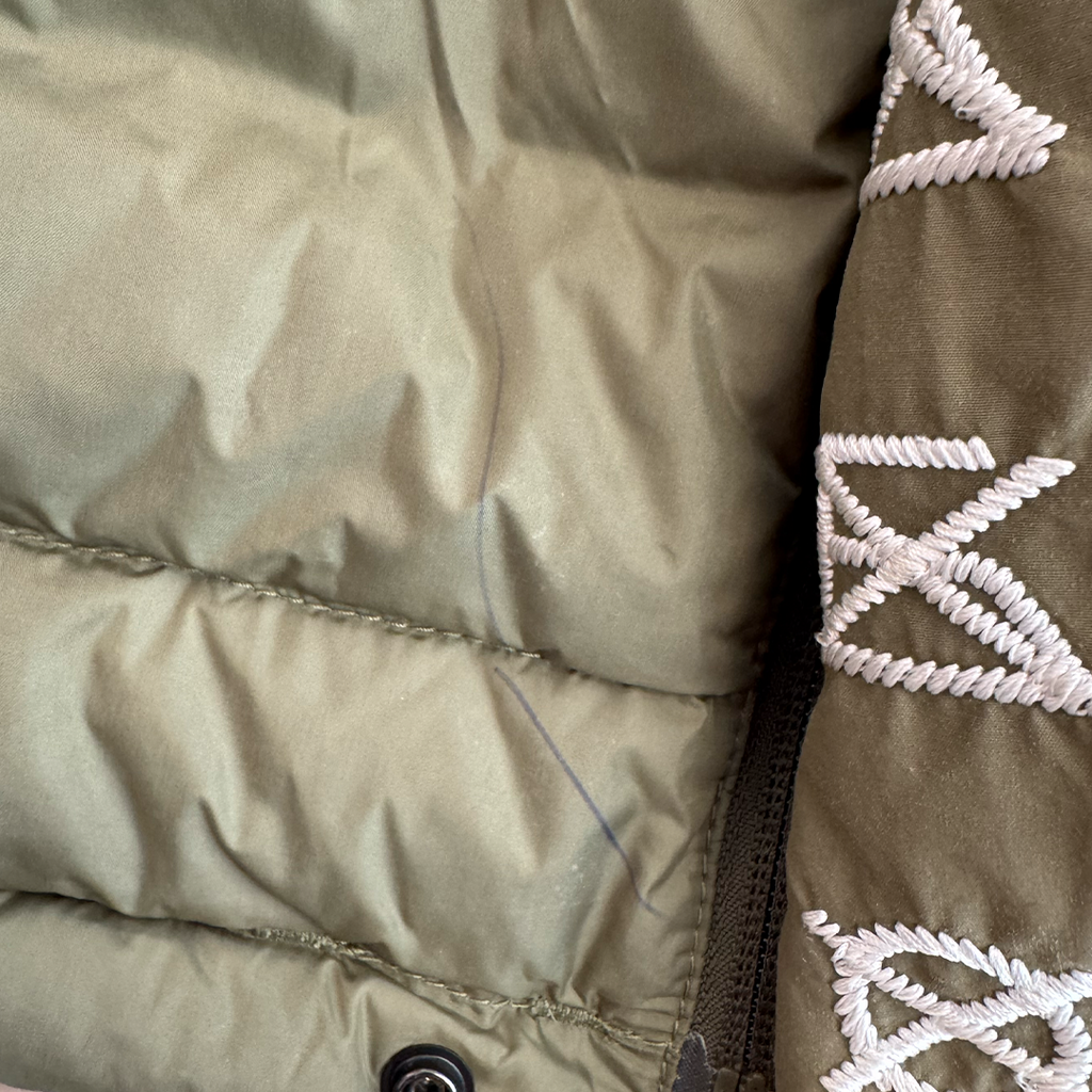 Supreme x Stone Island Reversible Puffer Jacket Olive (M)
