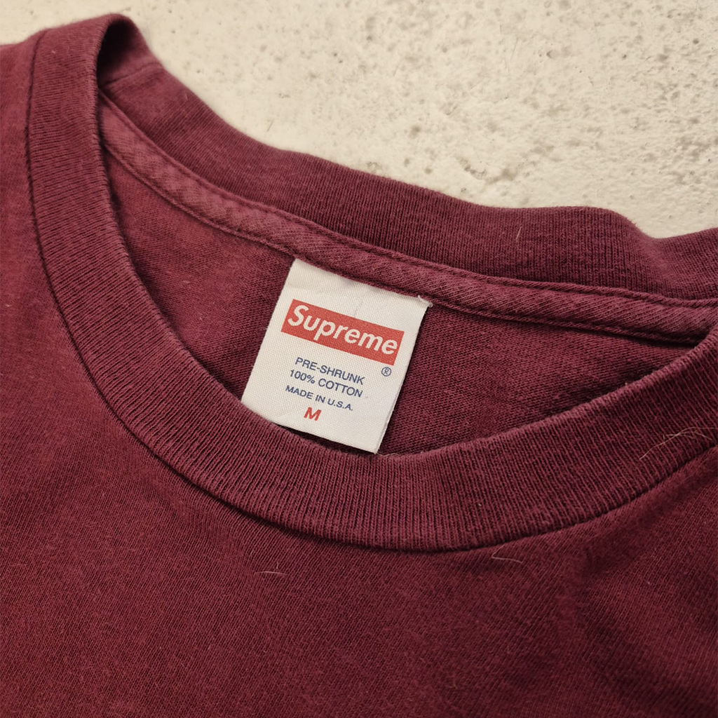 Supreme x Antihero Pope Bordeaux Tee (M)