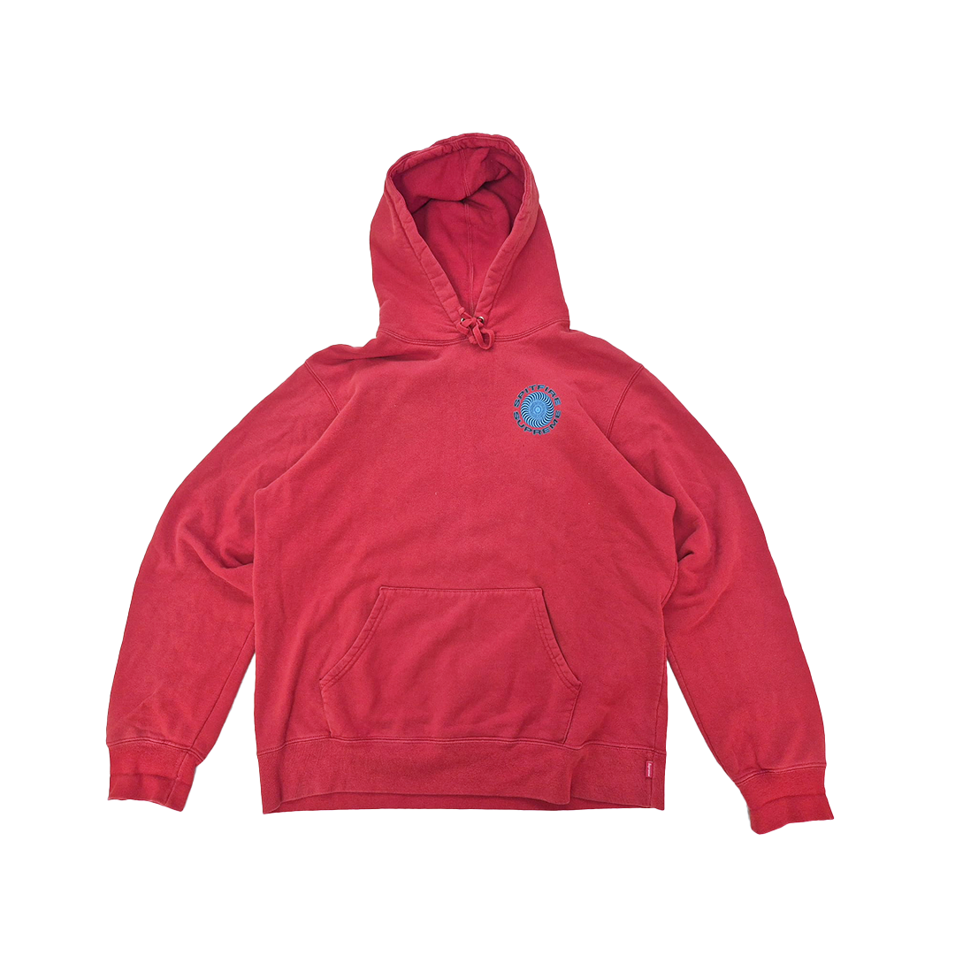 Supreme x Spitfire Red Hoodie (L)