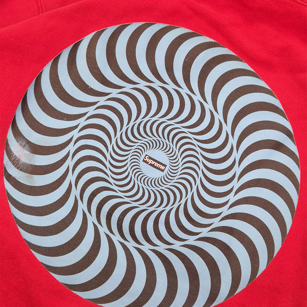 Supreme x Spitfire Red Hoodie (L)