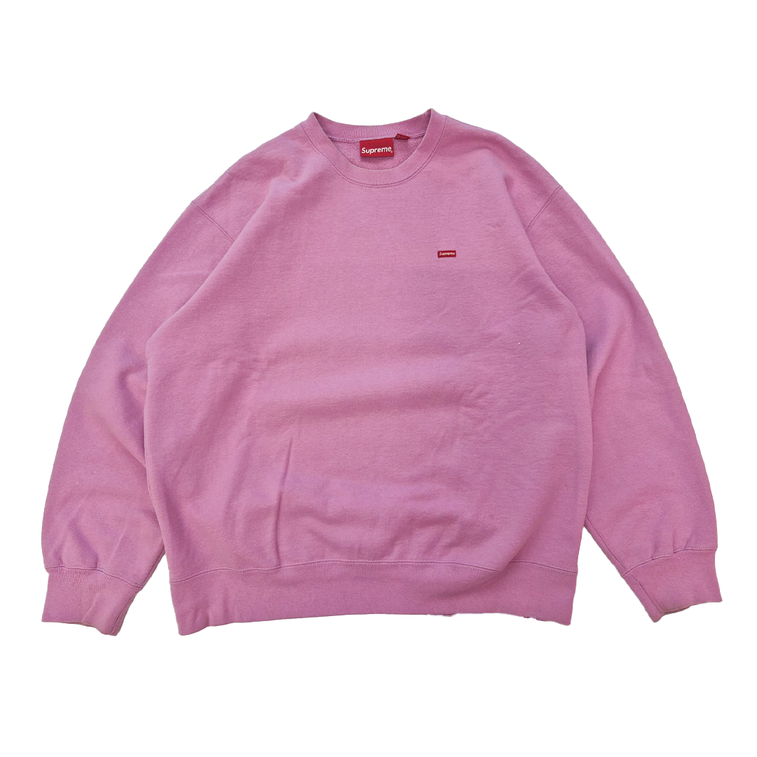 Supreme Small Box Logo Pink Sweater (L)