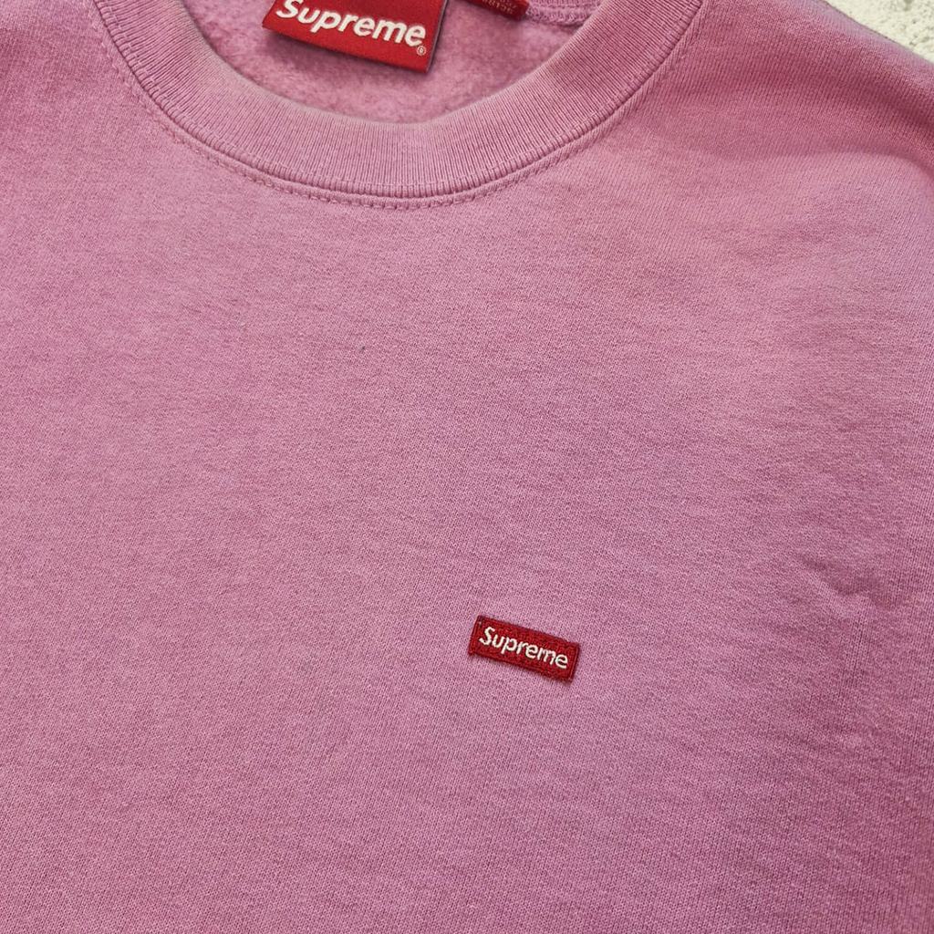 Supreme Small Box Logo Pink Sweater (L)