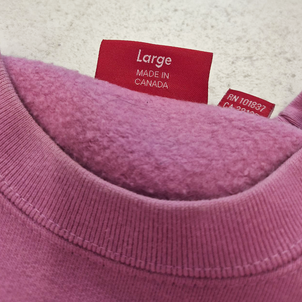 Supreme Small Box Logo Pink Sweater (L)
