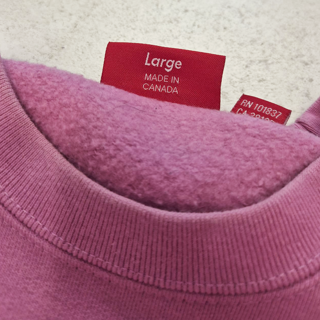 Supreme Small Box Logo Pink Sweater (L)