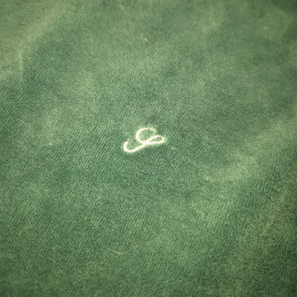 Supreme Green Velour Sweater (M)