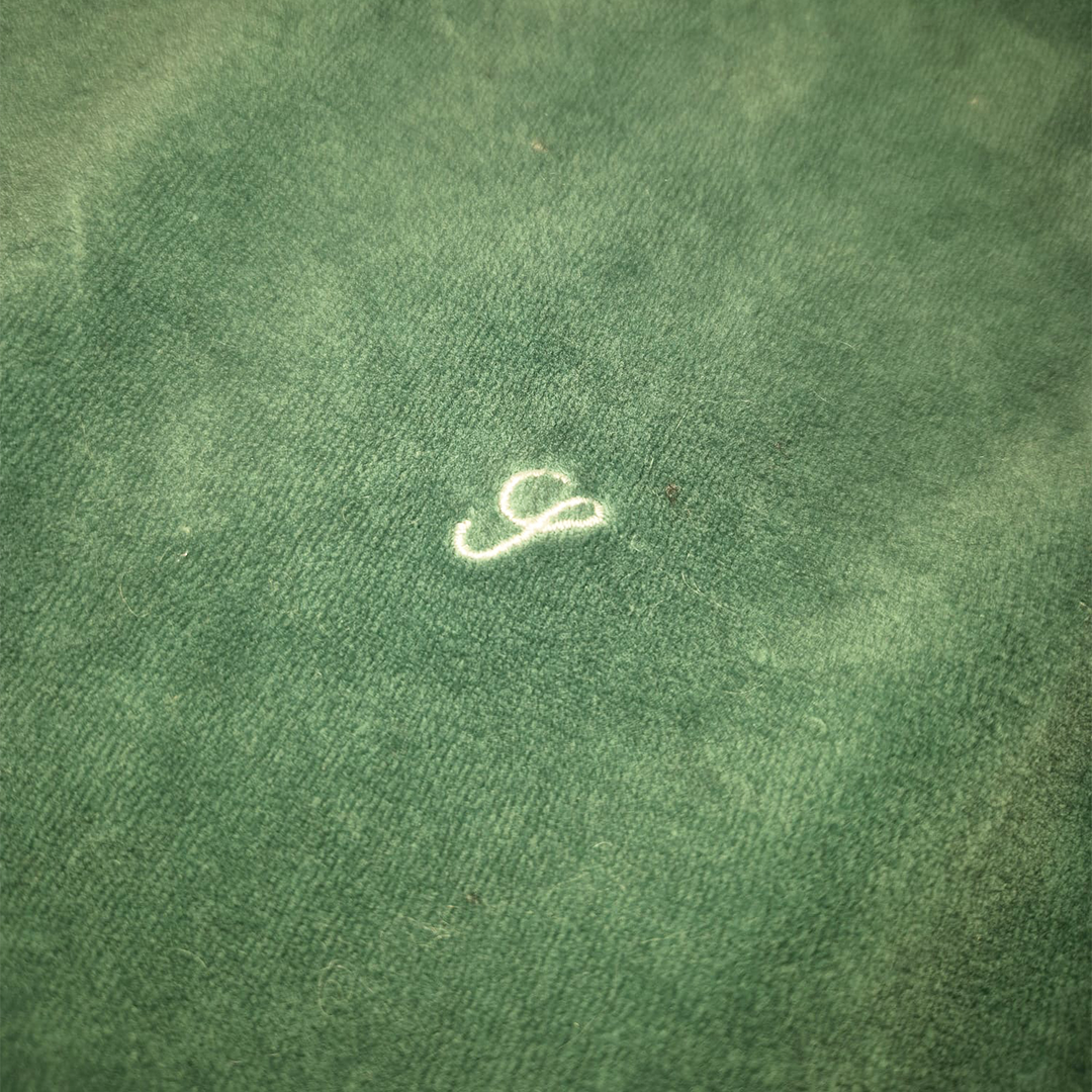 Supreme Green Velour Sweater (M)