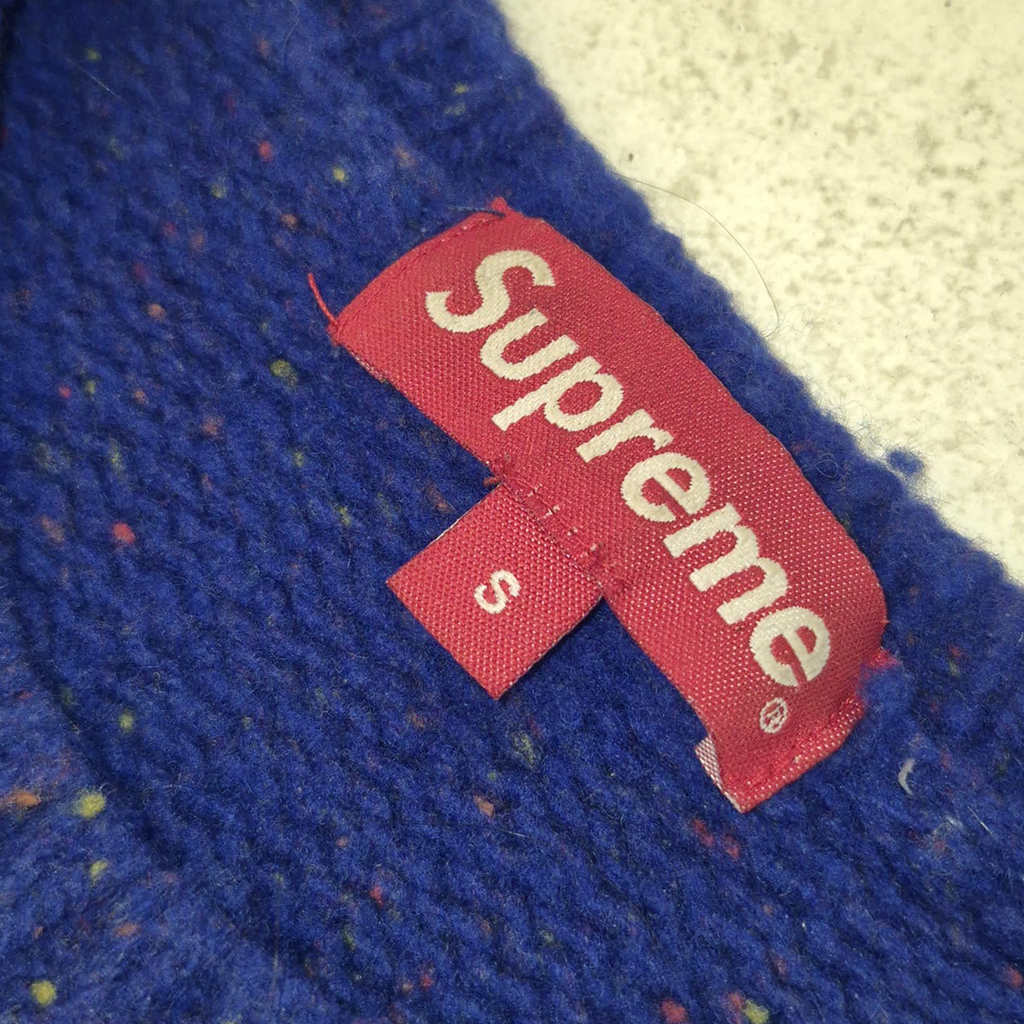 Supreme Small Box Speckles Knit Sweater (M)