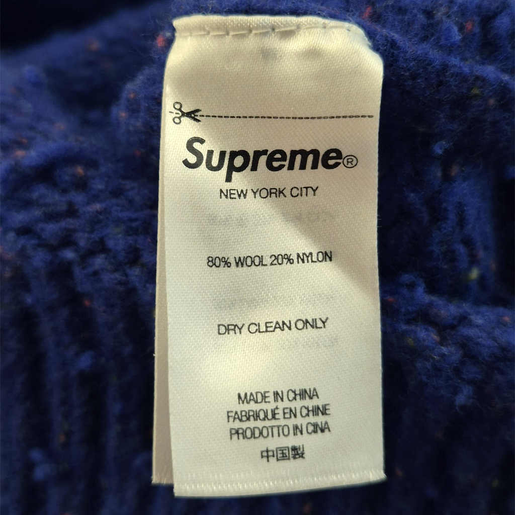 Supreme Small Box Speckles Knit Sweater (M)