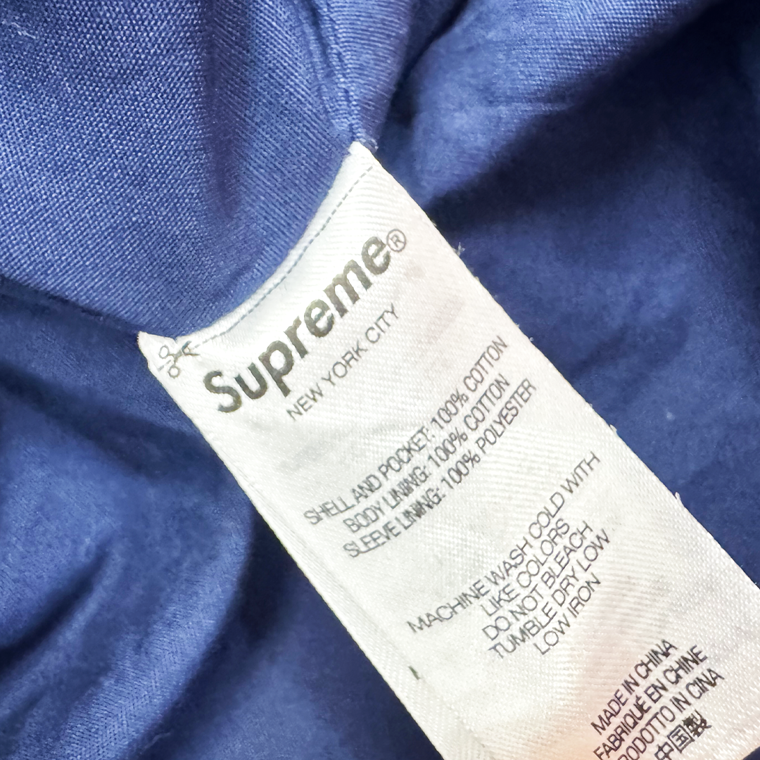 Supreme Raglan Utility Jacket Marine (XL)