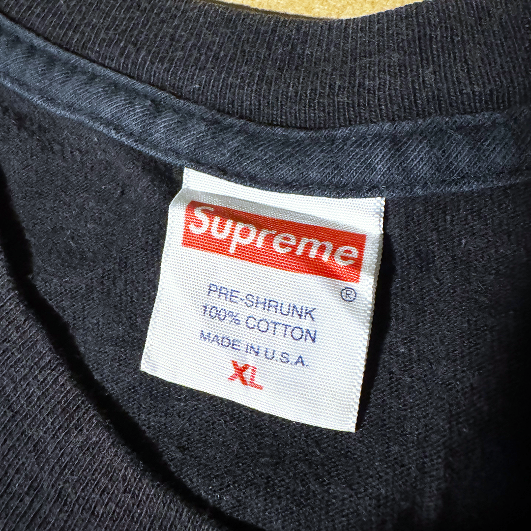 Supreme Original Sin Black Tee (XL)