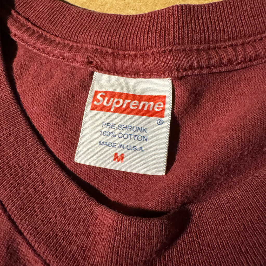 Supreme American Picture Burgundy Tee (M)