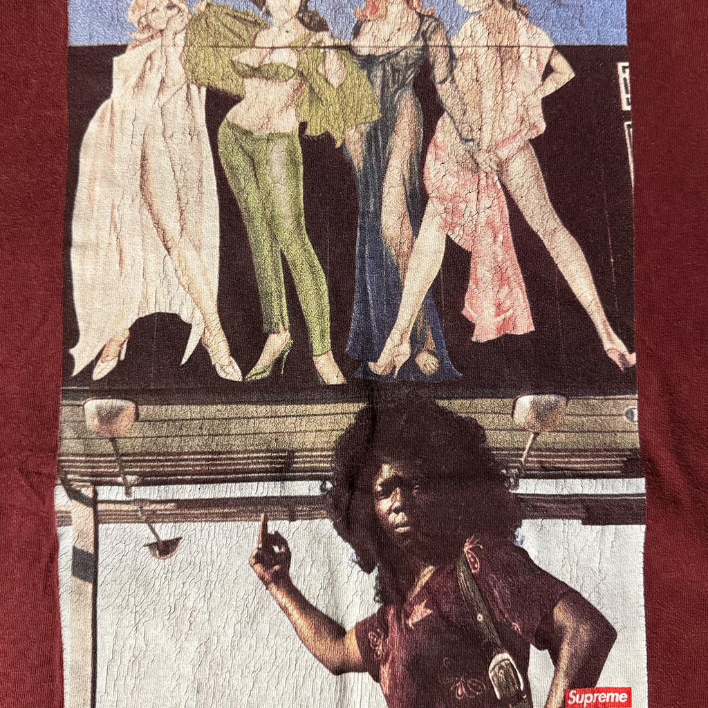 Supreme American Picture Burgundy Tee (M)
