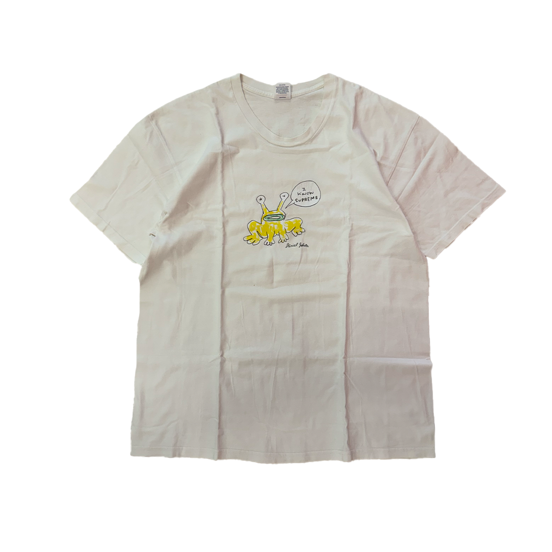 Supreme Daniel Johnston Frog White Tee (XL)