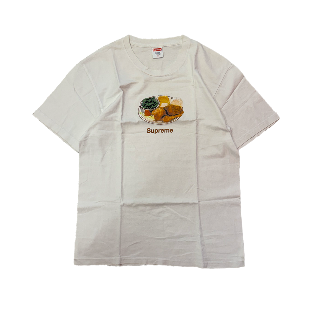 Supreme Chicken Dinner White Tee (M)