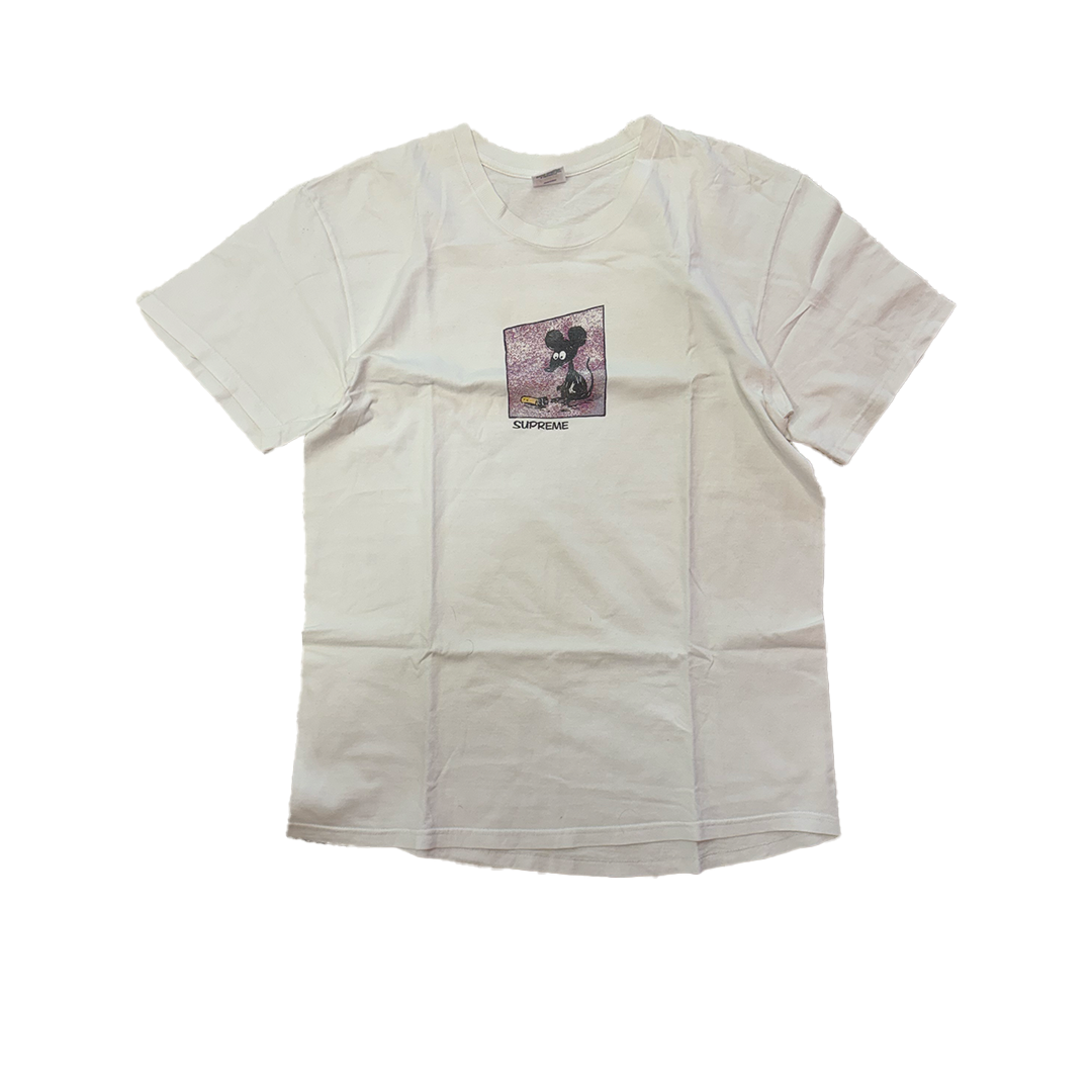Supreme Sean Cliver Mouse White Tee (M)