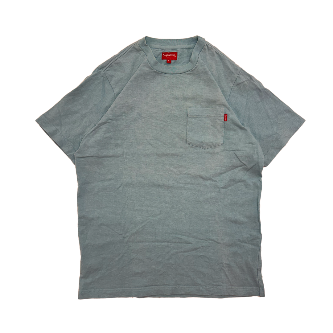 Supreme Blue Pocket Tee (M)