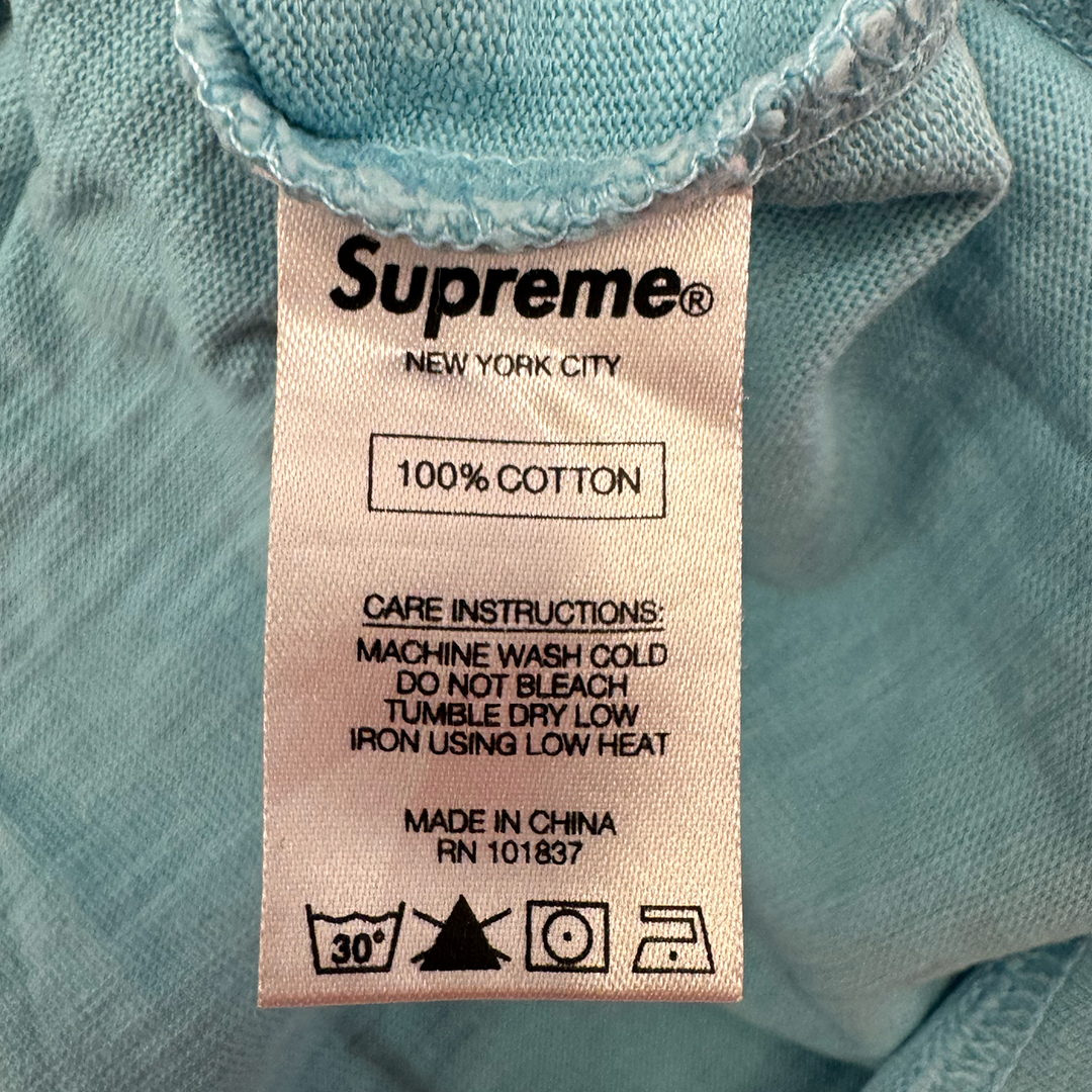 Supreme Blue Pocket Tee (M)