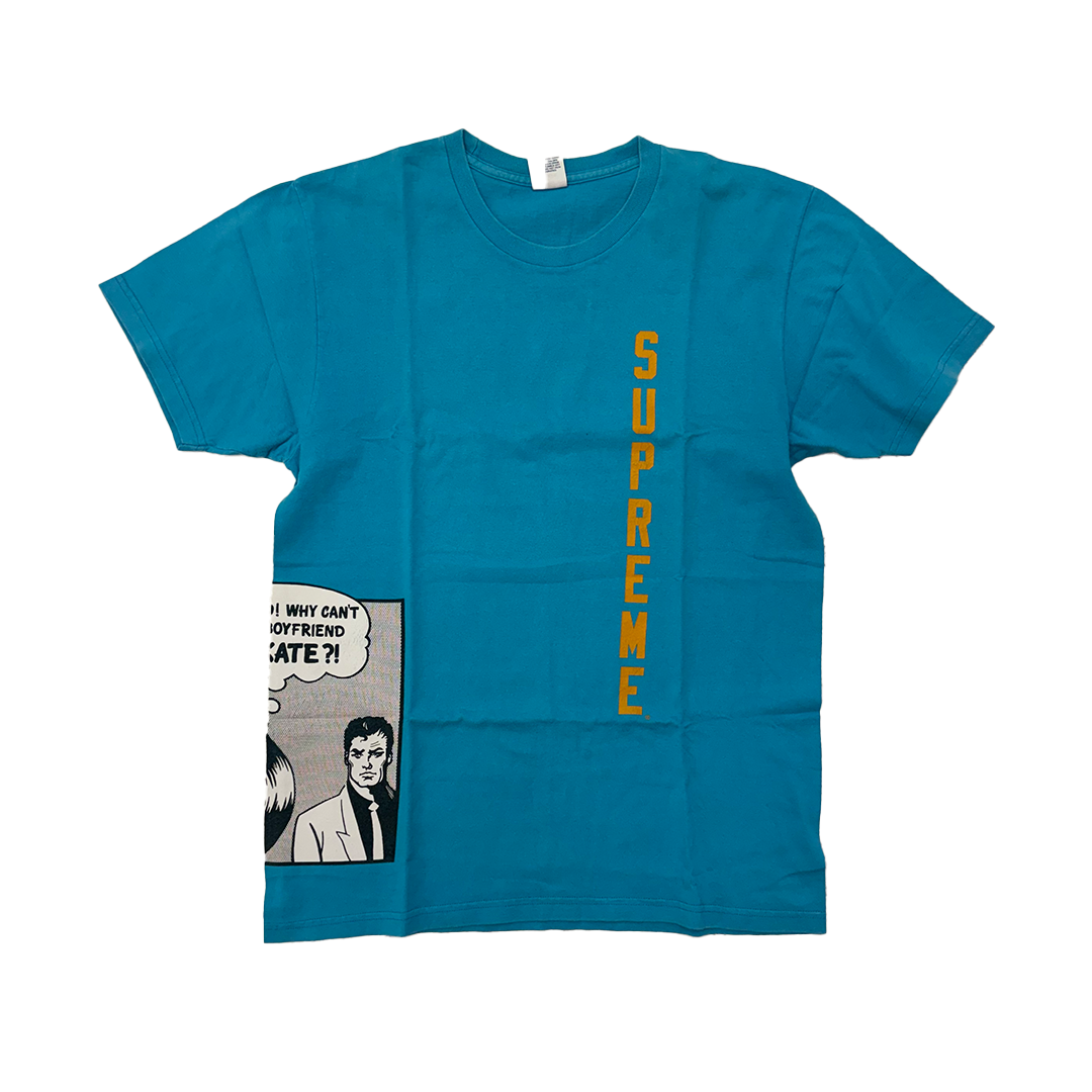 Supreme x Thrasher Comics Blue Tee (L)