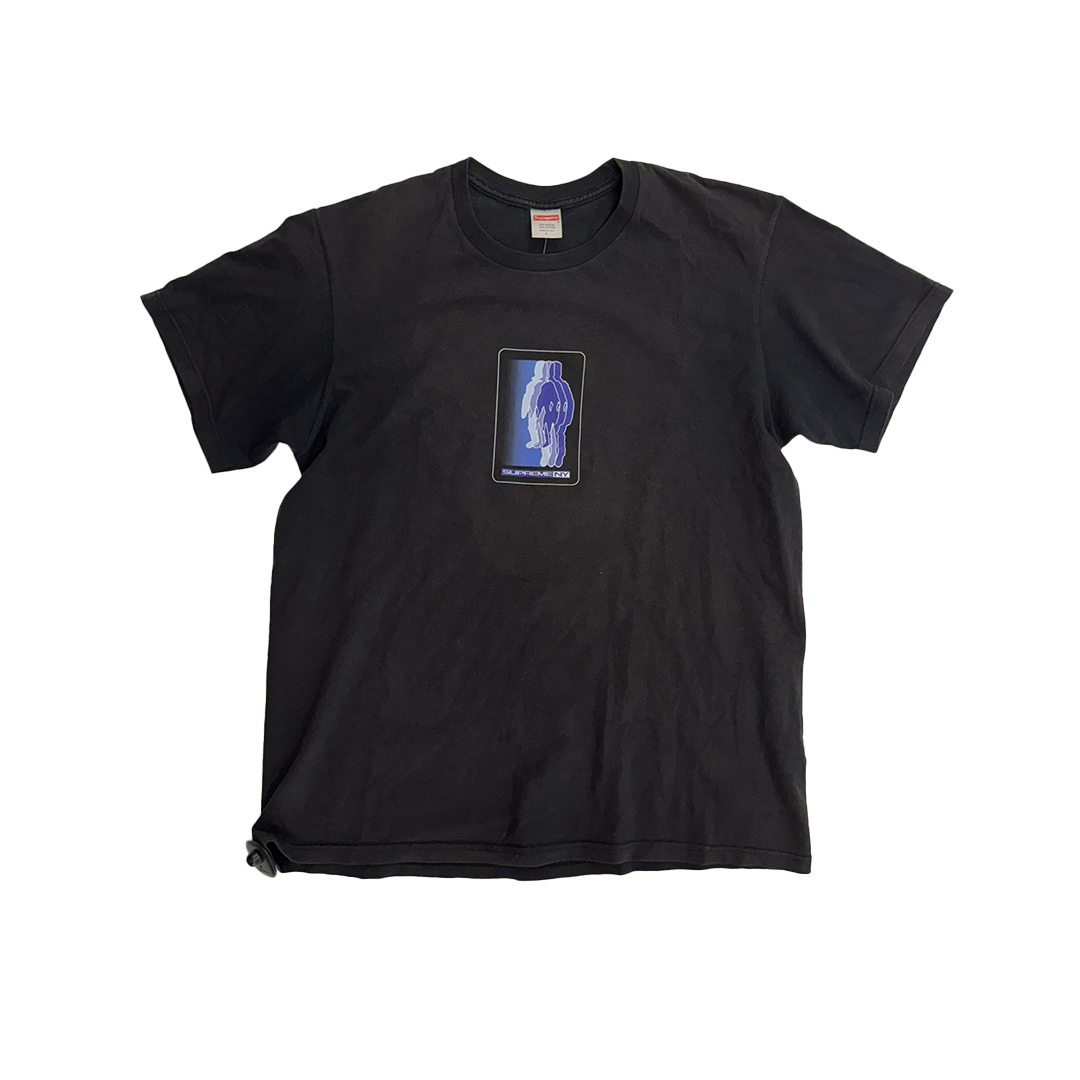 Supreme Blur Black Tee (L)