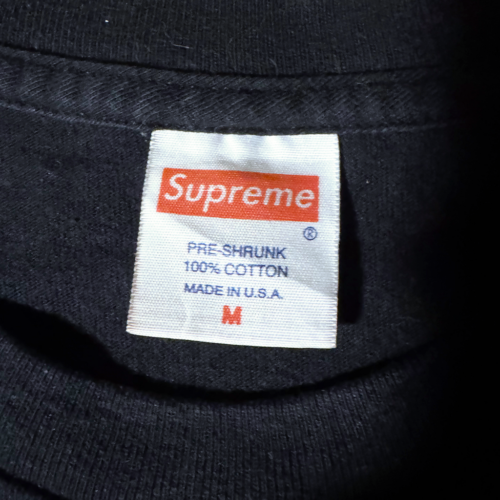 Supreme x Daniel Johnston I Love You Black Tee (M)