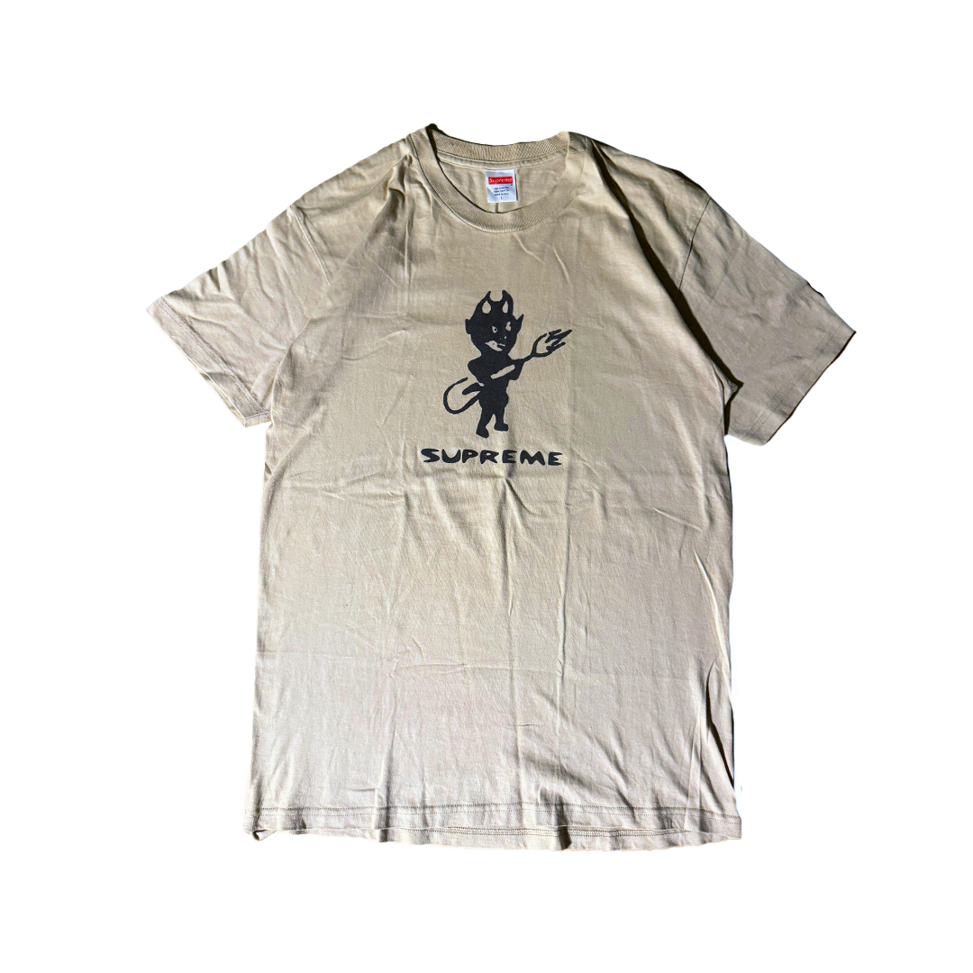Supreme Devil Cream Tee (L)