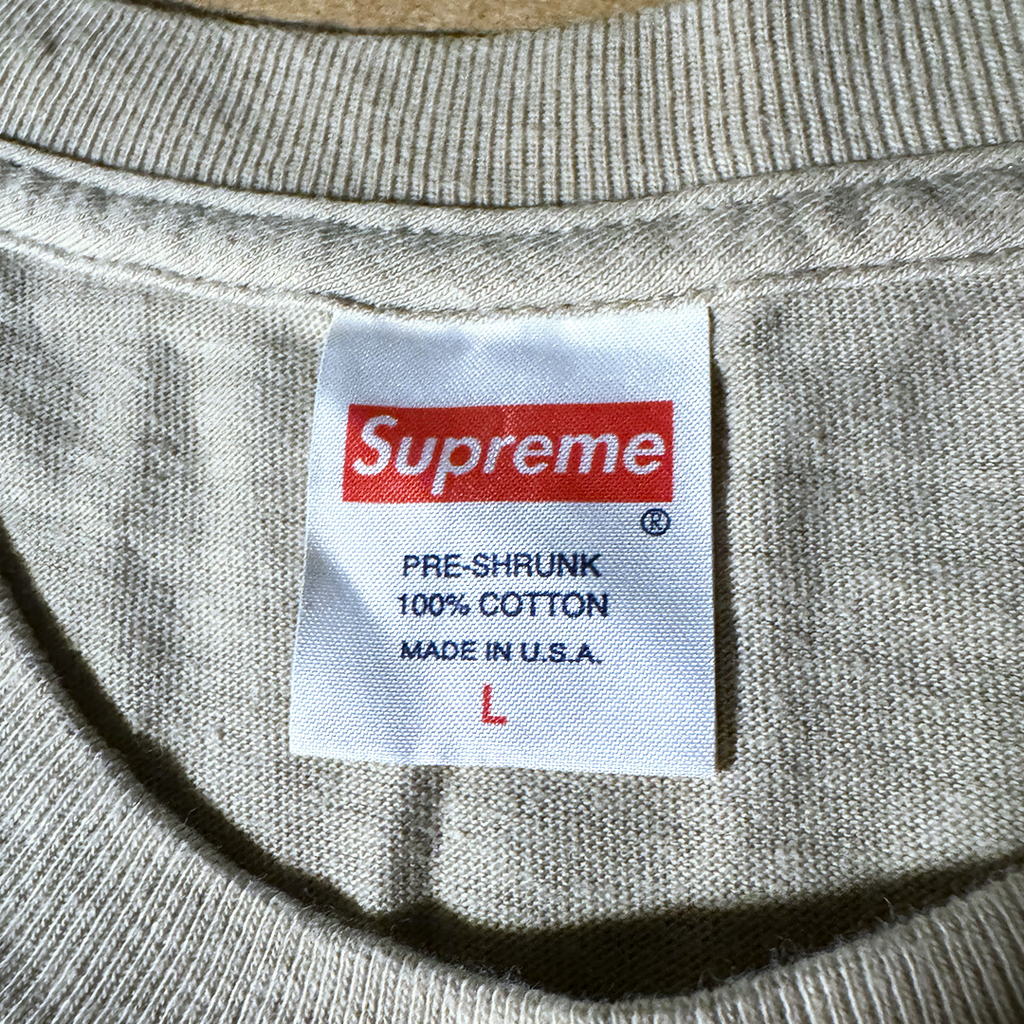 Supreme Devil Cream Tee (L)
