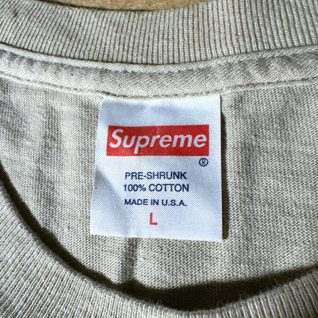 Supreme Devil Cream Tee (L)