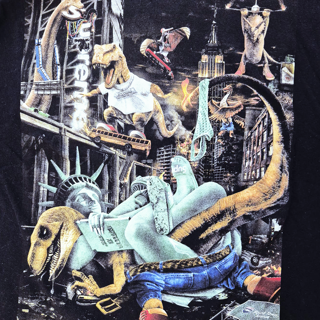 Supreme T-Rex Black Tee (M)