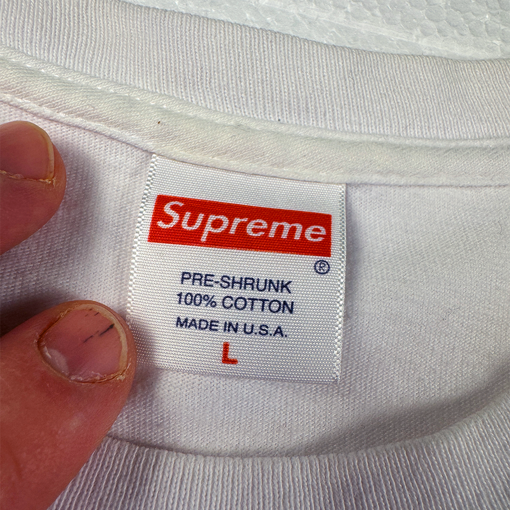 Supreme x ET 2015 White Tee (L)